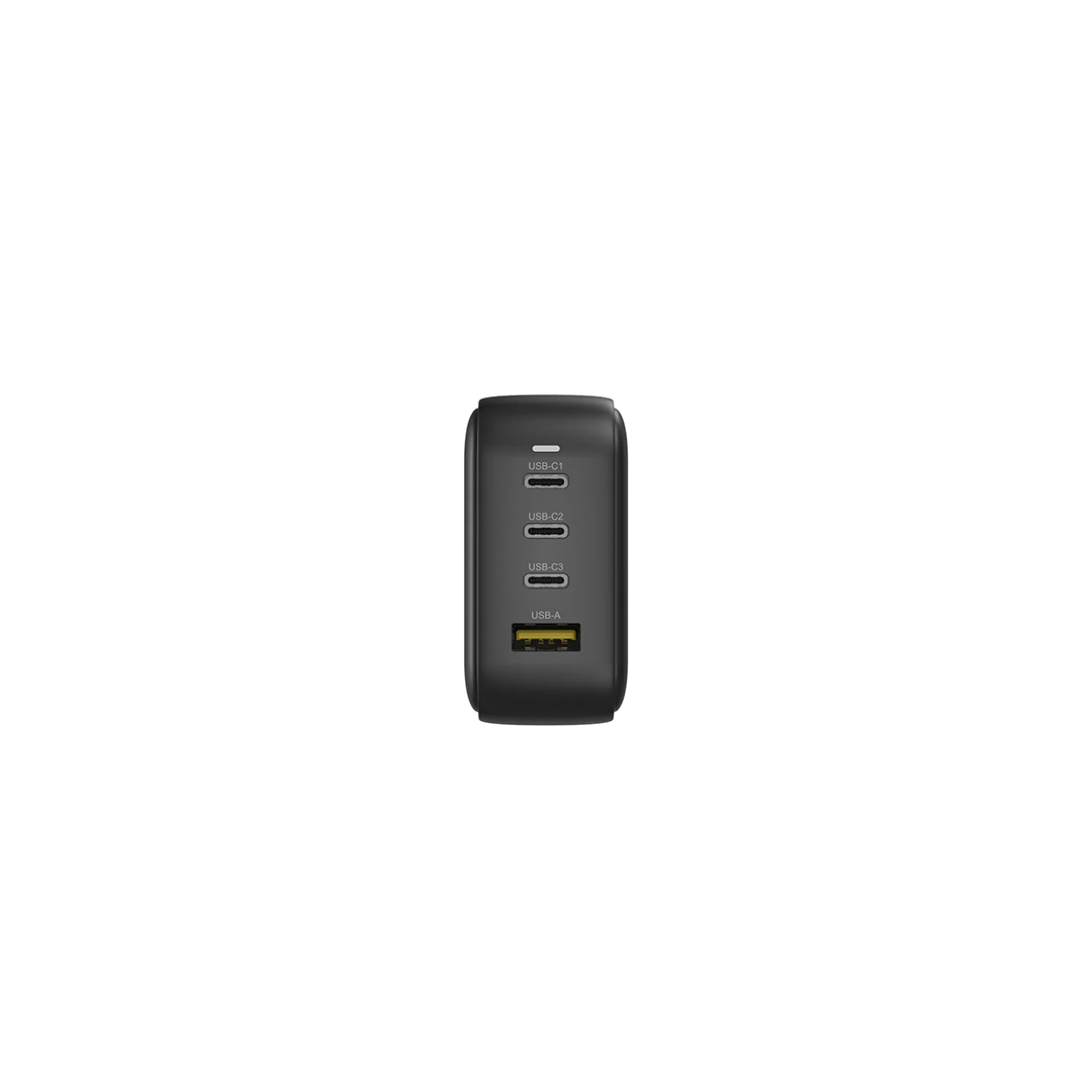 Unitek TRAVEL QUAD GaN 4 Ports 100W Charger with USB PD and QC 3.0 in Black (Travel Charger) in Qatar Unitek TRAVEL QUAD GaN 4 Ports 100W Charger with USB PD and QC 3.0 in Black (Travel Charger) in Qatar